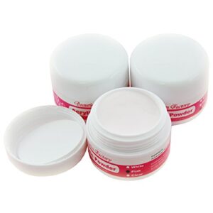 Beauties Factory 3pcs x Pink Color Acrylic Nail Powder
