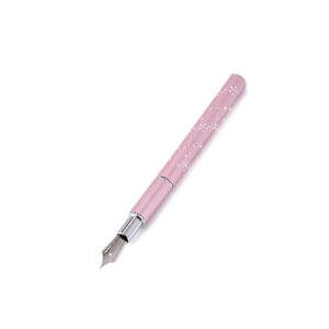 FRCOLOR Double-ended Nail Art Pen Set Multifunctional Nail Art Tool Kit with Brush and Beads Professional Manicure Kit for Women and Girls