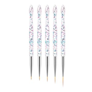 FOMIYES 5pcs Nail Art Drawing Pen Nail Art Point Drill Rhinestone Outfit Manicure Diy Drawing Pen Nail Tools Nail Accessories Manicure Drawing Tool Cosmetic Acrylic Line Drawing