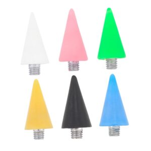 SOESFOUFU Nail Tools Kit 3pcs Acrylic Dotting Pen Tips Rhinestone Picker Manicure Wax Head for Nail Art Diy