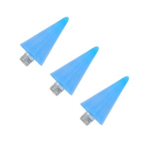 BIUDECO Diy Nail Art Tools 3pcs Dotting Pen Tip Wax Head Replacement for Nail Drill Handpiece