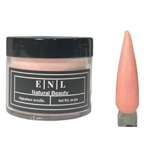E | N L Acrylic Nail Powder: Natural Beauty : Powder Polymer for Extensions> DIY Art> No Bubbles & Long-Lasting> Chip Resistant> Cover Pink> 2oz Jar> Nude Pink Acrylic> Professional or Beginner