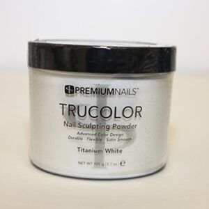 Premium Nail – Solar Acrylic Nails Powder-3.7oz – Titanium White