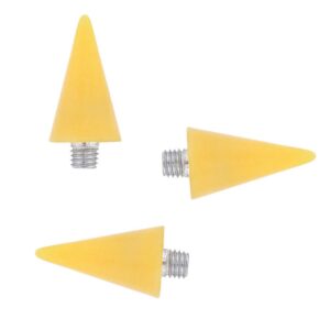 3pcs Dotting Pen Point Nail Supplies for Nail Techs Rhinestones for Nails Manicure Dotting Tools Nail Beads Wax Head Tips Nail Diamonds Rhinestones Graffiti