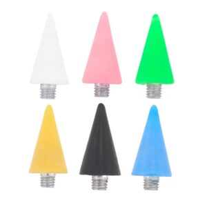 BAZEITFLOW Manicure Tool Set 3 Pack Acrylic Dotting Pen Tips Rhinestones Picker Head