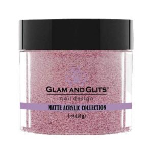 Glam And Glits Matte Acrylic Powder – 1 Oz (Purple Yam – MAT642)
