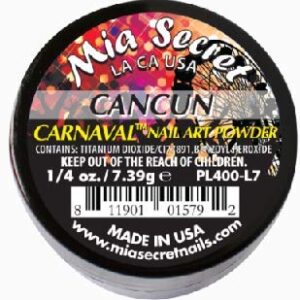 Mia Secret Nail Art Powder Carnaval Collection – .25 oz (Cancun)