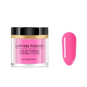 Acrylic Nail Powder>2022 Colorful Acrylic Nail Powder>Nail Powder Dip>Pastel Dipping Powder French Nail Art Manicure DIY Salon Home Gifts for Women> Quick Drying (F> 3 * 3.5cm)