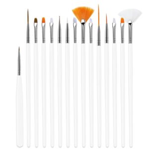 GSGRTYJIO Nail Painting Tool Set Light Therapy Pen Crystal Pen Paint Pen Silicone Pen Spot Drill Pen Brush(OneColor)