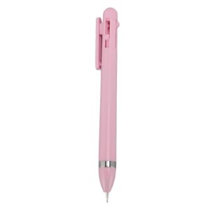 4 in 1 Nail Dotting Pen, Nail Art Dotting Tools in Ballpoint Pen Design, Quick Paint Dotting Tools Nail Art Pen, for Personal and Professional Use (Pink)