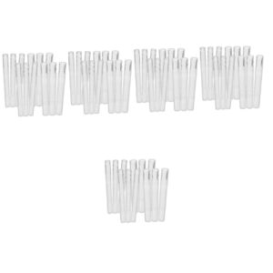 FRCOLOR 5sets Nail Oil Pens Empty Cuticle Oil Bottle Alternative Lip Gloss Tubes Plastic 12pcs*5