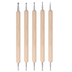 SMAILXIIYUE 5 Pcs Dotting Tools Nail Art For Painting, Nail Art Dotting Pen Tool Set Nail Design Tools For Nail Art