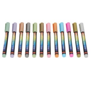 ZJchao 12pcs Nail Dotting Pen DIY Colorful Nail Art Drawing Pen for Exquisite Nail Design>Acrylic and Gel Nails