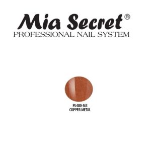 Mia Secret Professional Metallic Collection Acrylic Powder (Pick Your Color) (Copper Metal)