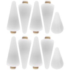 KALLORY 10pcs Wax Replacement Head Tips Nail Rhinestone Picker Nail Point Pen Head for Nail Dotting Pen to Pick Up Nail Gem Jewelry
