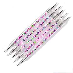 Tips 2 Way Nail Decoration Nail Art Painting Tools Dotting Pen Manicure Tool LOVE STORY