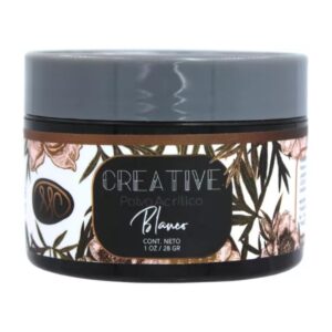 Maria Cibeles Royalty Acrylic Powder for Building Acrylic Nails 1 oz White
