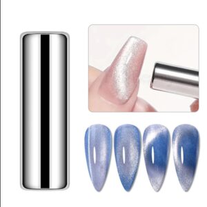 Bellecrey Nail Magnet Tool>Double-head Nail Magnet Pens Magnet Stick 3D Magnetic Cat Eye Gel Polish Nail Art,for DIY 3d Magnet Nail Art Tools For Cat Effect Nail Magnet Stick Short size magnet