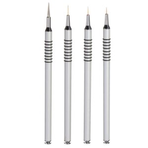 Aimeely 4PCS Classic Nail Art Decoration Painting Dotting Detailing Pens Brush Set