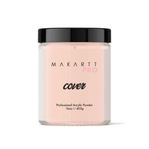 MakarttPro Acrylic Nail Cover Powder – 1lb/16oz> Perfect for Professional Nail Technicians> Cool & Warm Tone Colors – Buttery Cream