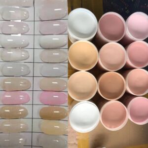 (2Oz) Acrylic Nude Powder Nail Art Dip/Carve/Extension Powder DIY Build Acrylic Powder Professional Acrylic Nails Powder Supplies
