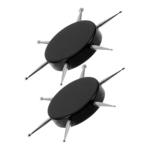SOESFOUFU 2pcs Circular Nail Dotting Tool Pincel De Nail Art Sampler Tool Manicure Pen 6 Sizes Pattern