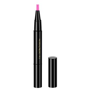 terbklf 1pc Nail Enhancement Tools 3D Paint Pen Nail Tracing Point Flower Pen Nail Brush DIY Nail Polish Pen 8ml