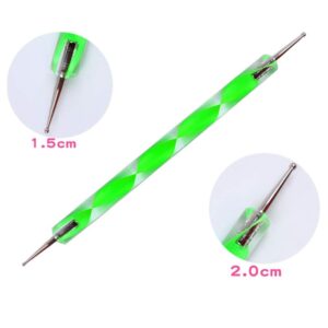Taiguang 5 pc 2 Way Dotting Pen Tool Nail Art Tip Dot Paint Manicure kit