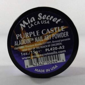 Mia Secret Nail Art Powder Aladdin Collection – 1 oz. (Purple Castle)