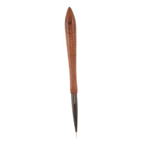 NIYANGLE Nail Art Liner Brush Precision Sandalwood Nail Pen for Detailed Designs Versatile Manicure Tool for Techniques