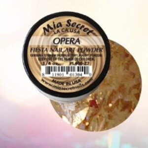 Mia Secret Nail Art Powder Fiesta Collection – .25 oz (Opera)