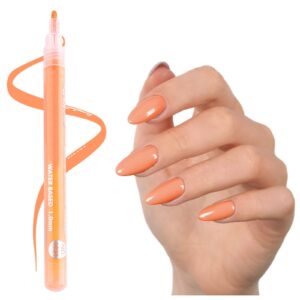 Nail Point Graffiti Dotting Pen Drawing Painting Liner Brush for Halloween Christmas DIY Nail Art Beauty Adorn Manicure Tools>12 Color 3D Nail Art Pen with Acrylic Paint Pens Brush Tip