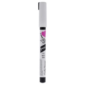 Sally Hansen Nail Art Pens>White 310 0.04 Fluid Ounce Fine Tip Pens for Creating Radiant Nail Art without Nail Wraps