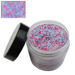 Glam and Glits – MATTE Nail Acrylic Color Powder For Manicure or Pedicure – (MAT619 – Rainbow Sprinkles)