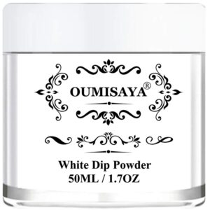 Glow in the dark White Acrylic Nail Powder for French Nail Art