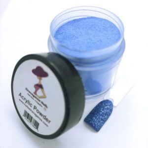 Extravaganza Nails acrylic polymer powder Disco 2 1oz jar> blue