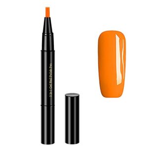 VLIZO DIY Nail Polish Pen Nail Enhancement Tools 3D Paint Pen Nail Tracing Point Flower Pen Nail Brush 8ml 1PC (S)