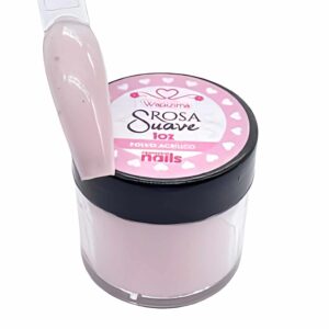 Wapizima Nails polymer acrylic powder Rosa Suave 1oz