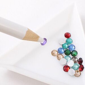 5pcs Nail Art Rhinestones Beads Picking Pick Up Picker Setter Pencil Pen Nail Art Tools