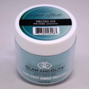 Glam Glits MOOD EFFECT ACRYLIC POWDER 1 oz Melted Ice ME1048