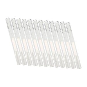 MERRYHAPY 15pcs Refillable Lipstick Tube Cuticle Oil Pen Set Nail Oil Applicator Cosmetics