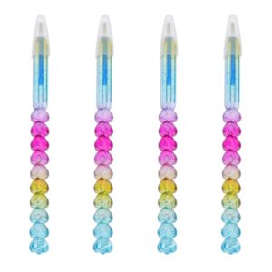 FOMIYES 4pcs Drilling Pen Gems Picking Pen Dotting Painting Brush Manicure Dotting Tools Nail Implements Rhinestone for Nails Creative Diamond Picker Pen Painting Pen 5d Plastic Abs Pickup