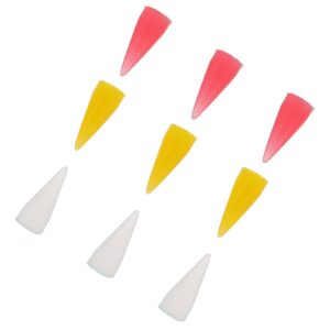 Gogogmee Nail Dotting Pen Head 9pcs Rhinestone Picker Water-resistant for Craft Projects