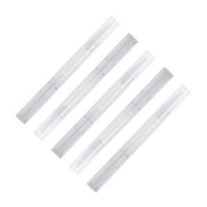 Hemoton Empty Nail Polish Bottles with Brush Tip Pen 3ml Nail Oil Cuticle Pen for Cosmetics