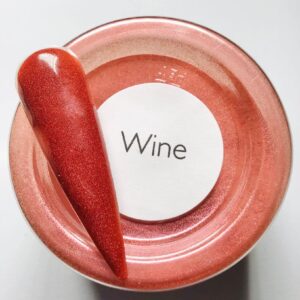 Professional Acrylic Nail System Acrylic Powder> 2oz (Wine)