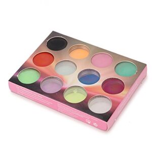 Artlalic 12 Colors Acrylic Powder Dust UV Gel Design 3D Tips Decoration Manicure Nail Art
