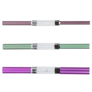 FOMIYES Metal Rod Nail Art Tips Shaping Tube Aluminum Shaping Rod Set Gel Manicure Tools Nail