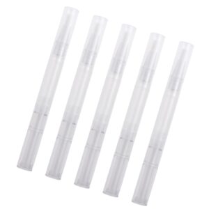 Gogogmee 12 Pack Empty Nail Oil Pens 3ml Liquid Tube for Lip Gloss Nail Polish Perfume Leakproof Design