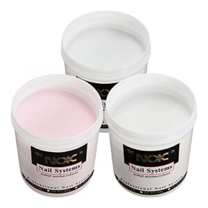 AntPower Super Jumbo Size Nail Art Transparent Crystal Acrylic Carve Powder- Clear
