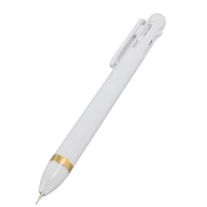 Nail Dotting Pen, Compact 4 in 1 Function Nail Art Dotting Tools in Ballpoint Pen Design, Drawing Calligraphy Pen, Crystal Dotting Liner Tool Set, Painted Lace Manicure